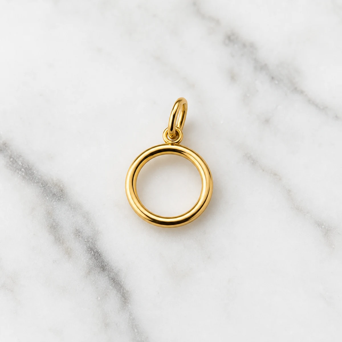Accelerated Growth Gold Karma Circle Charm